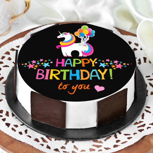 Unicorn Birthday Cake (1 Kg)