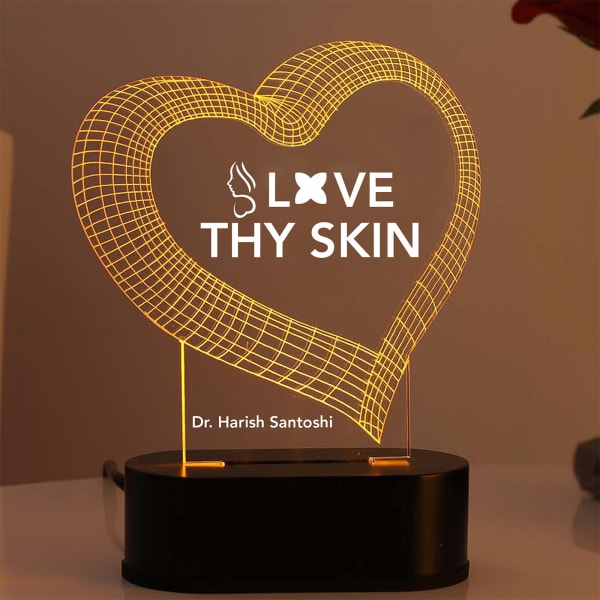 Valentine's Day Personalized LED Lamp - NAOS