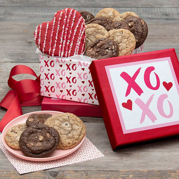 Valentines Day Baked Goods Gift Box