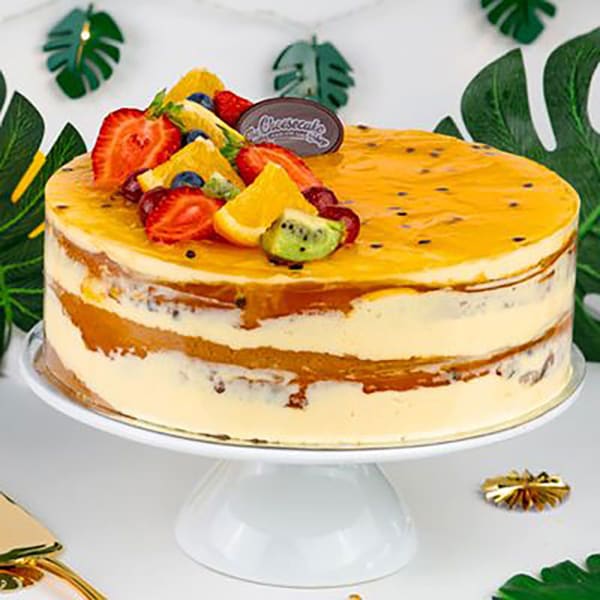 Vanilla Passion Fruit cake