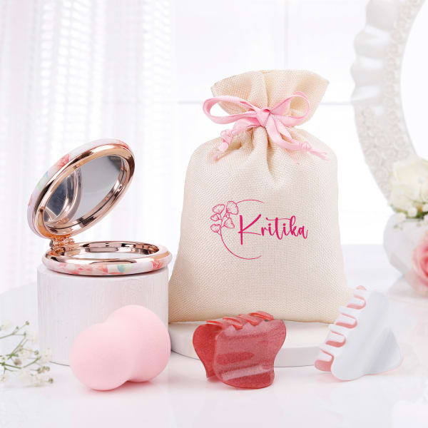 Vanity Essentials Personalized Gift Set For Her