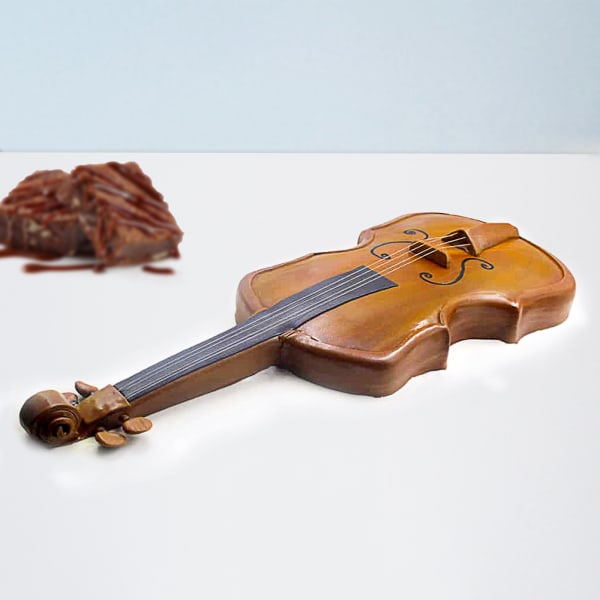 Violin Fondant Cake (5 Kg)