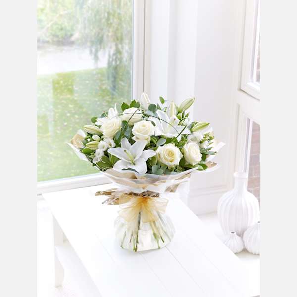 White Hand Tied