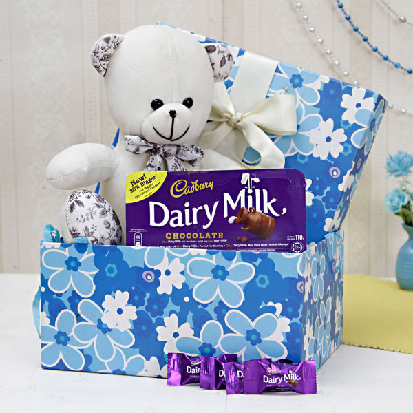 teddy bear hamper gift