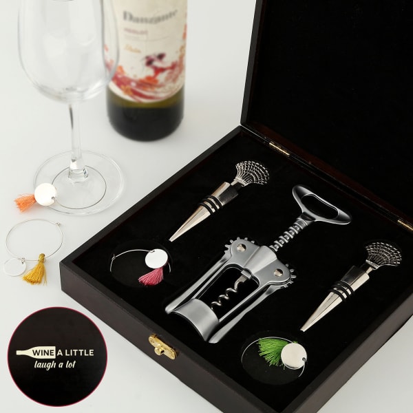 Wine Accessory Set For Siblings