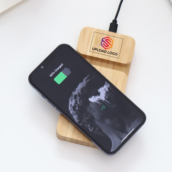 Wireless Powerbank With Phone Stand - Personalized