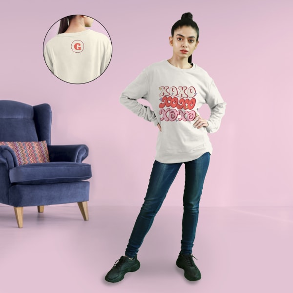 Women's Cotton Personalized Sweatshirt