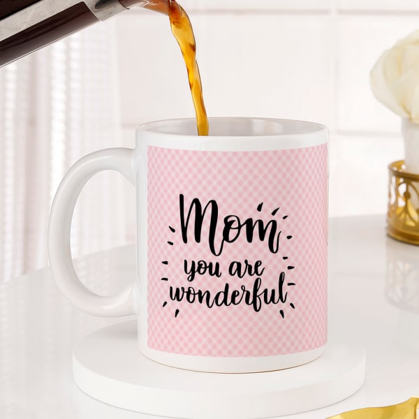 Wonderful Mom Personalized Mug