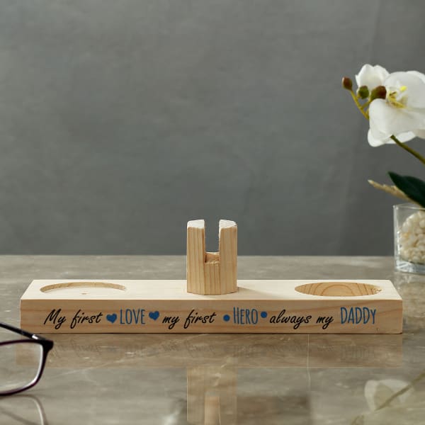 Wooden Desk Organizer for Dad Gift/Send Home and Living Gifts Online