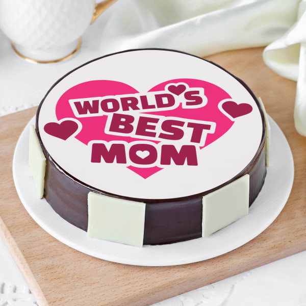 World's Best Mom Cake (Half Kg)