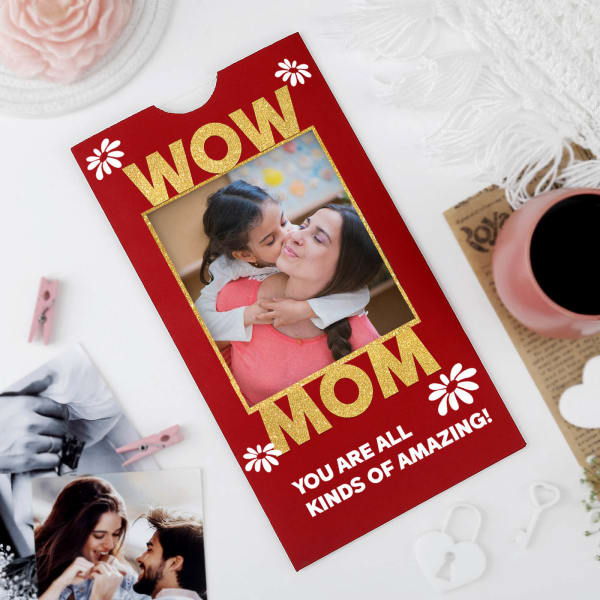 Wow Mom - Personalized Coupon Greeting Card