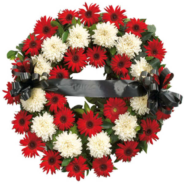 Wreath With Ribbon
