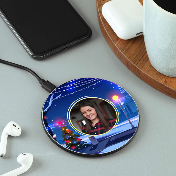 Xmas Tree Personalized Wireless Charger