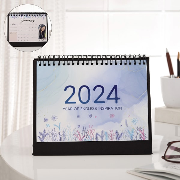 Year Of Endless Inspiration - Personalized 2024 Desk Calendar