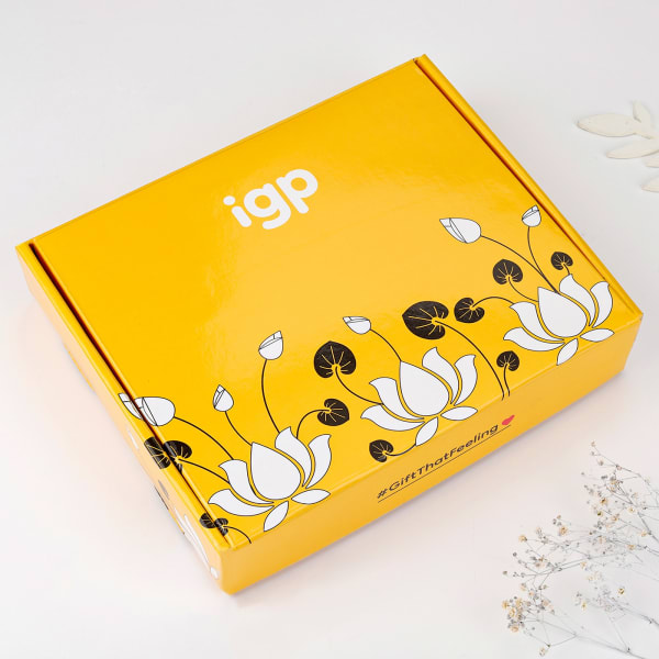 Yellow Ecofriendly box 500 gm