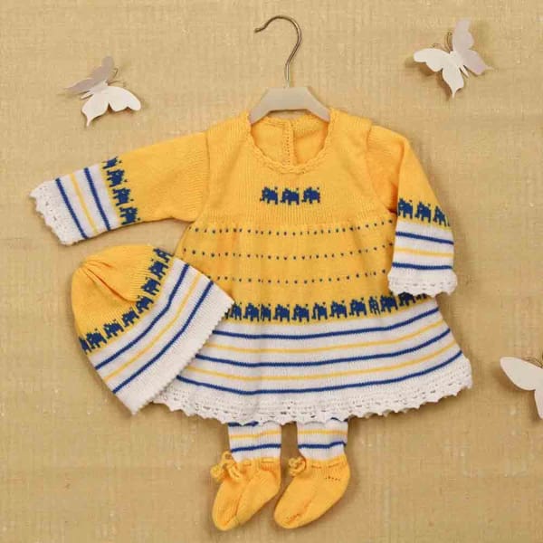 woolen frocks for baby girl online