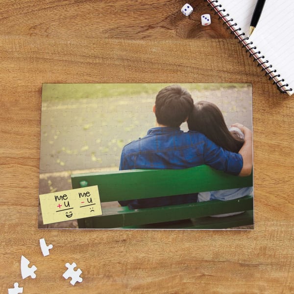 You & I Personalized A4 Puzzle