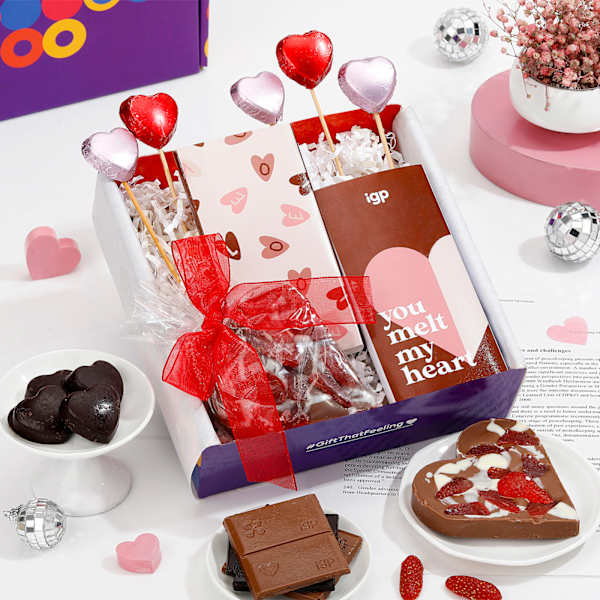 You Melt My Heart Chocolate Hamper