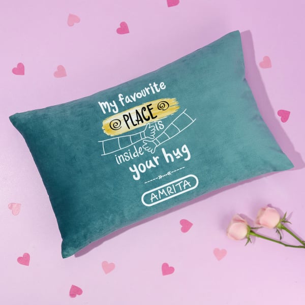 Your Hugs Are The Best Personalized Cushion