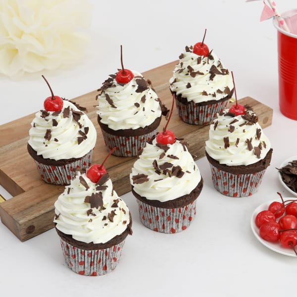 Yummy Black Forest Cupcakes