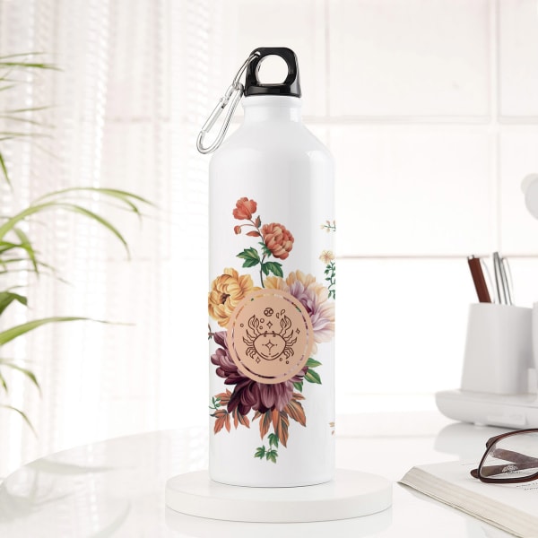 Zodiac Spirit - Personalized Stainless Steel Sipper Bottle - Cancer