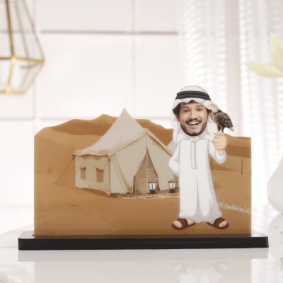 Arab Desert Personalized Caricature