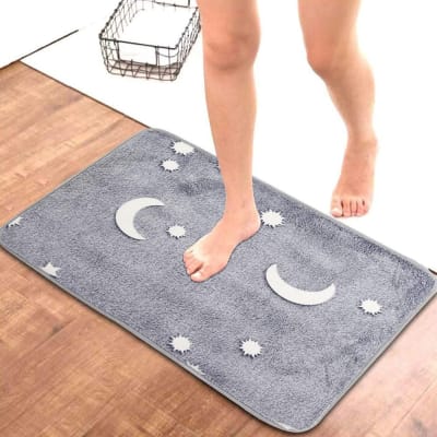 Bath Mat - Glow In The Dark - Stars - Single Piece