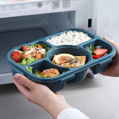 Bento Lunch Box - 5 Slots - Single Piece