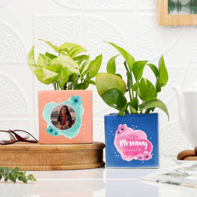 Best Mommy On Earth Planter Set: Gift/Send Home Gifts Online J11112444 ...