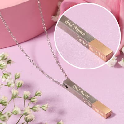 Buy/Send Better Together Personalized Pendant Online | IGP | JVS1201428