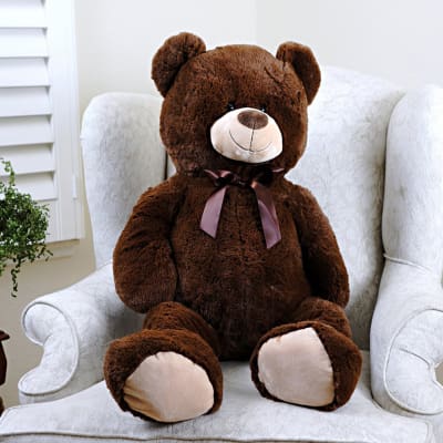 big brown teddy bear