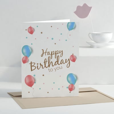 Birthday Gift Idea  Handmade Birthday Greeting Card for Friends  YouTube