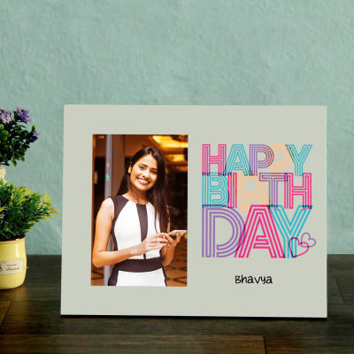 Make Birthdays Extra Special: Personalized Photo Collage Frames – Paper  Plane Design