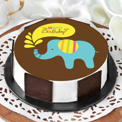 BuySend Elephant Face Cake Online  Rs 4499  SendBestGift
