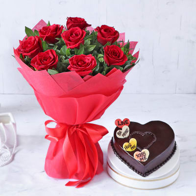 How to Make Cake thats looks like a Bouquet of Red Flowers - YouTube