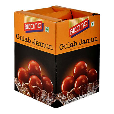 Mysore Pak 400g & Gulab Jamun 1 Kg gift Pack | Lal Sweets Rakhi Gift Hamper  | Festive Joy | Mysore Pak 400g & Gulab Jamun 1 Kg gift Pack | Free