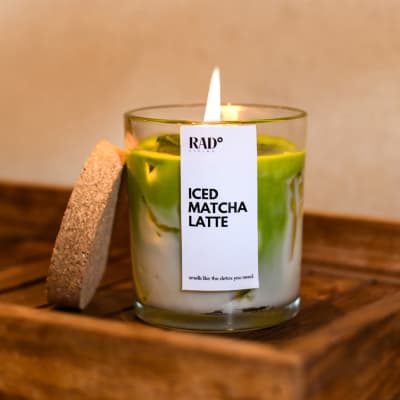 Captivating Iced Matcha Latte Candle - Single Piece