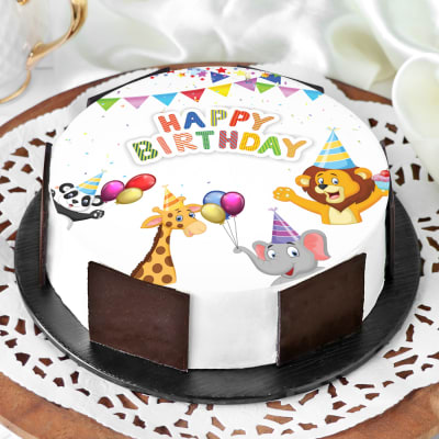 Birthday Cake Happy Birthday To You Party - Transparent Background Birthday  Cake Cartoon, HD Png Download , Transparent Png Image - PNGitem