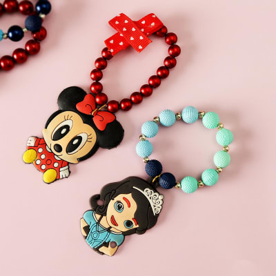 Cartoon Bracelet Kids Rakhi Set fo 2 : Gift/Send Rakhi Gifts Online J11141191 |IGP.com