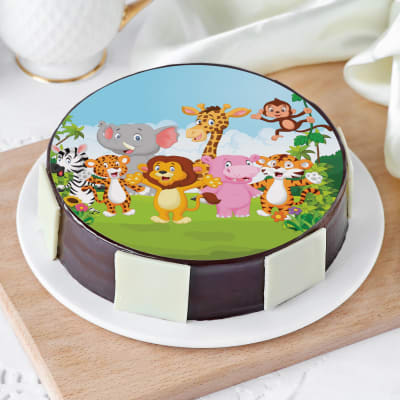 Cartoon cake- best way to make your child happy
