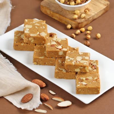 Chana Badam Barfi (400 gm)