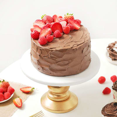 Buy/Send Chocolate Berry Burst Cake 2 kg Online | IGP | JVS1278713