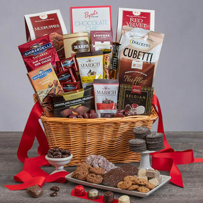 Valentine's Day Deluxe Chocolate Gift Basket – Kron Chocolatier-gemektower.com.vn