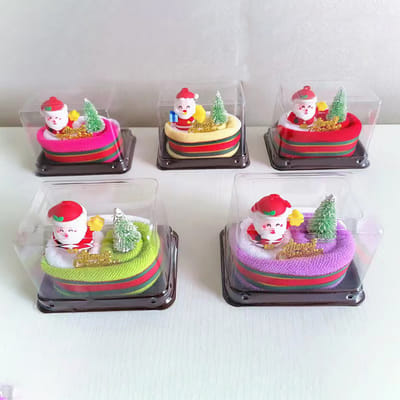 SANTA TREE CLOTH NAPKIN SET