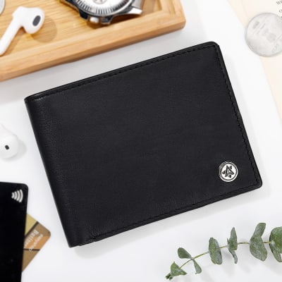 Classy Genuine Leather Wallet - Black