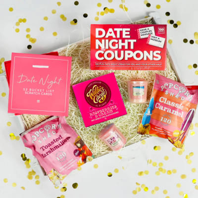 Buy/Send Couples Date Night treatbox Gift Hamper with Date Ideas ...