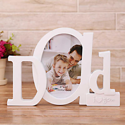 Dad I Love You Personalized Photo Frame Gift Send Home And Living Gifts Online L Igp Com