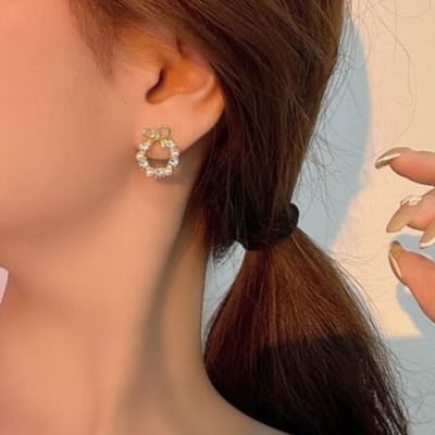 p earrings garland pattern diamond juju joy 217248 m
