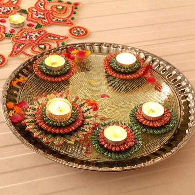 5 diyas