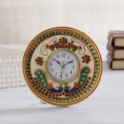 Wedding Gifts For Brother Best Marriage Gift Igp Elegant Multicolor Table Clock